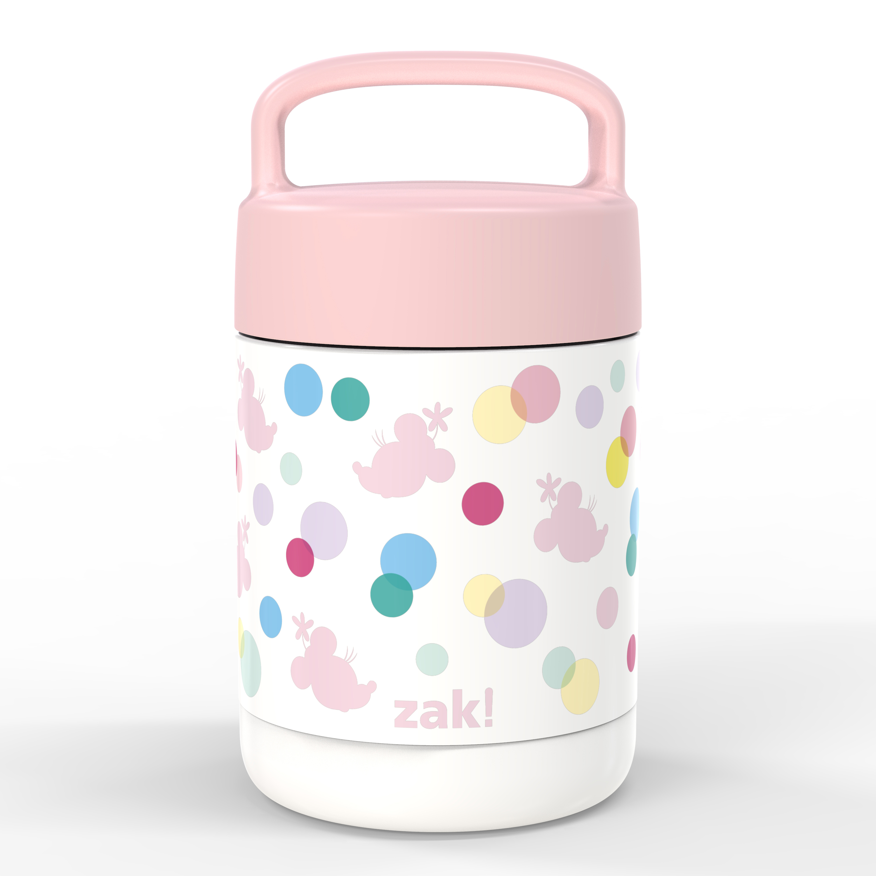 Disney Reusable Vacuum Insulated Stainless Steel Food Container, Minnie Mouse slideshow image 1 Disney Reusable Vacuum Insulated Stainless Steel Food Container, Minnie Mouse slideshow image 1