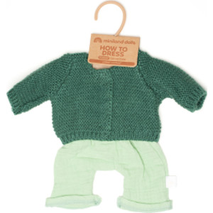 Forest Boy Doll Clothes Set for 15 in Dolls, 2 Pieces