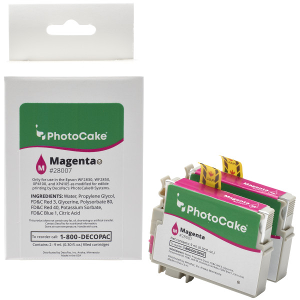 Epson "U" Series Cartridge - Magenta - Epson WF-2830U, WF-2850U, XP-4100U, XP-4105U PhotoCake® Ink