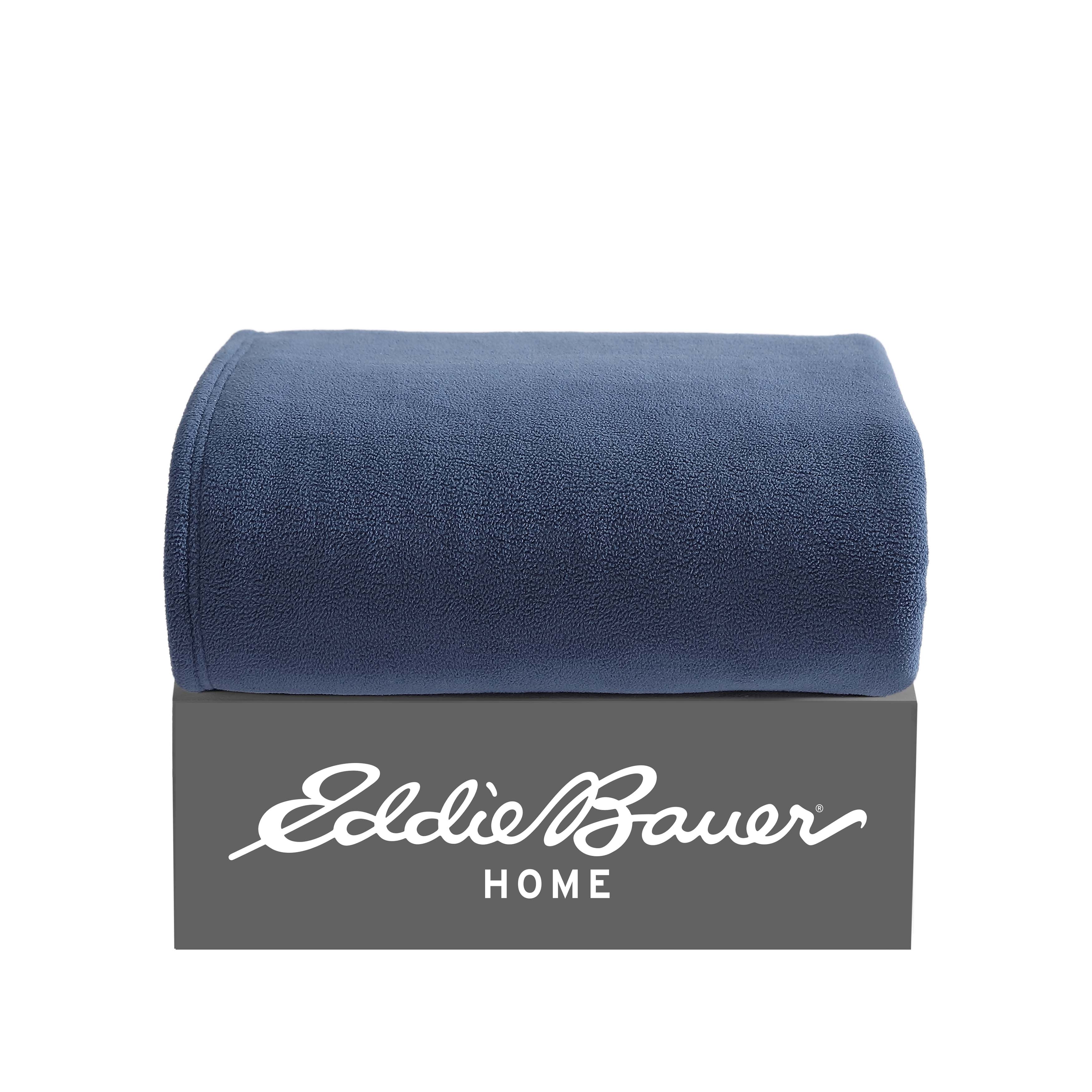 Eddie Bauer Plush-Fleece Throw Blanket