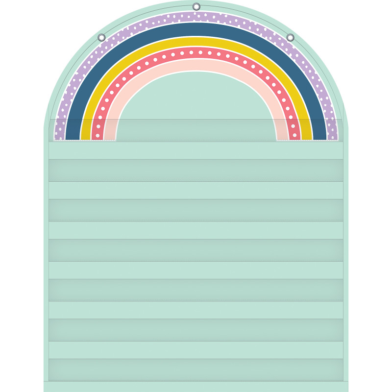 Oh Happy Day Rainbow 7 Pocket Chart