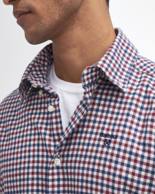 Finkle Tailored Long-Sleeved Shirt Merlot