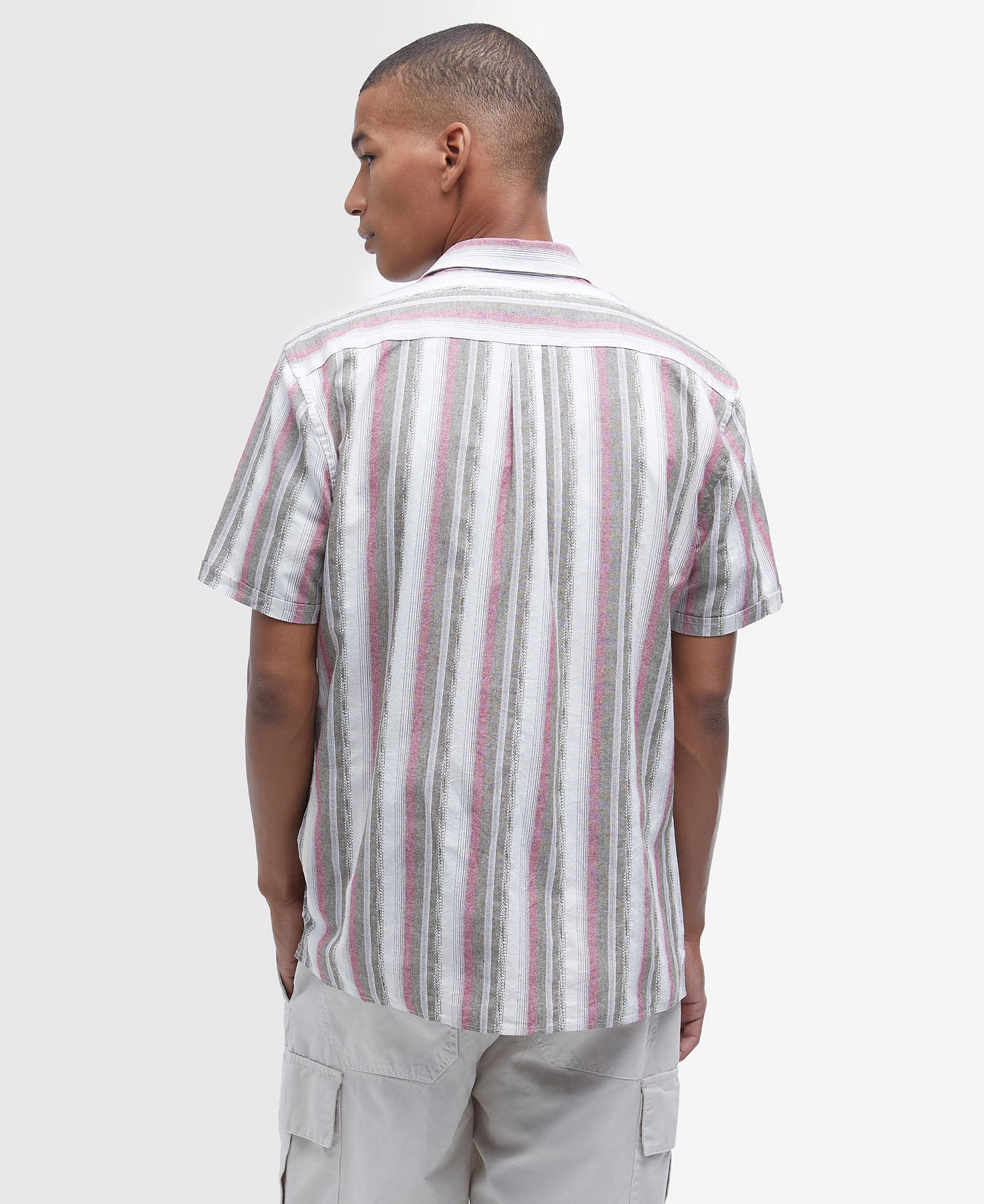 Camicia Lipton a maniche corte con motivo a righe image number 2