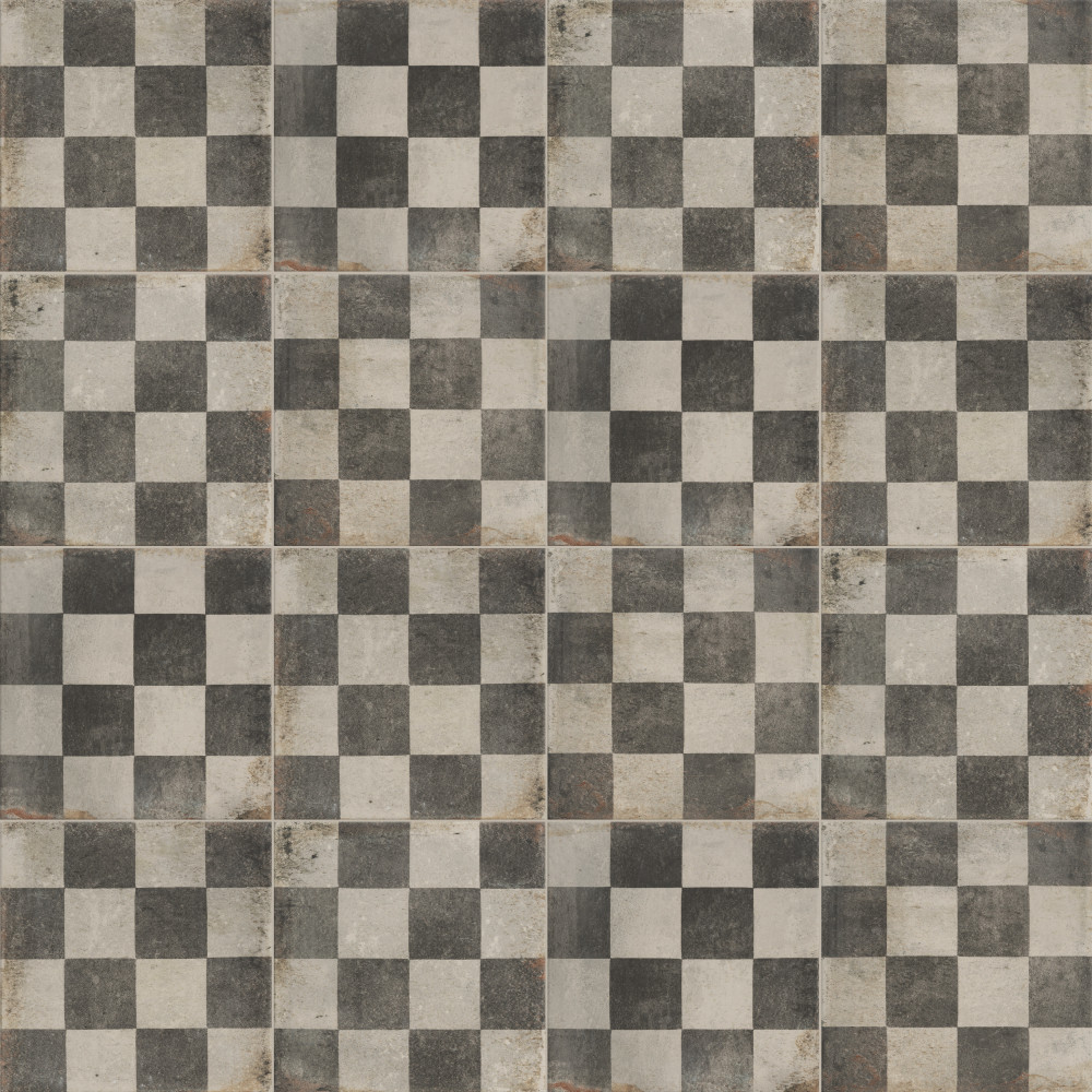 D%27Anticatto Decor Quadrati 8.75x8.75 Square Porcelain Floor and Wall Digital Pattern