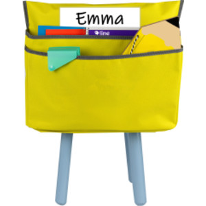Small Chair Cubbie&trade;, 12", Sunny Yellow