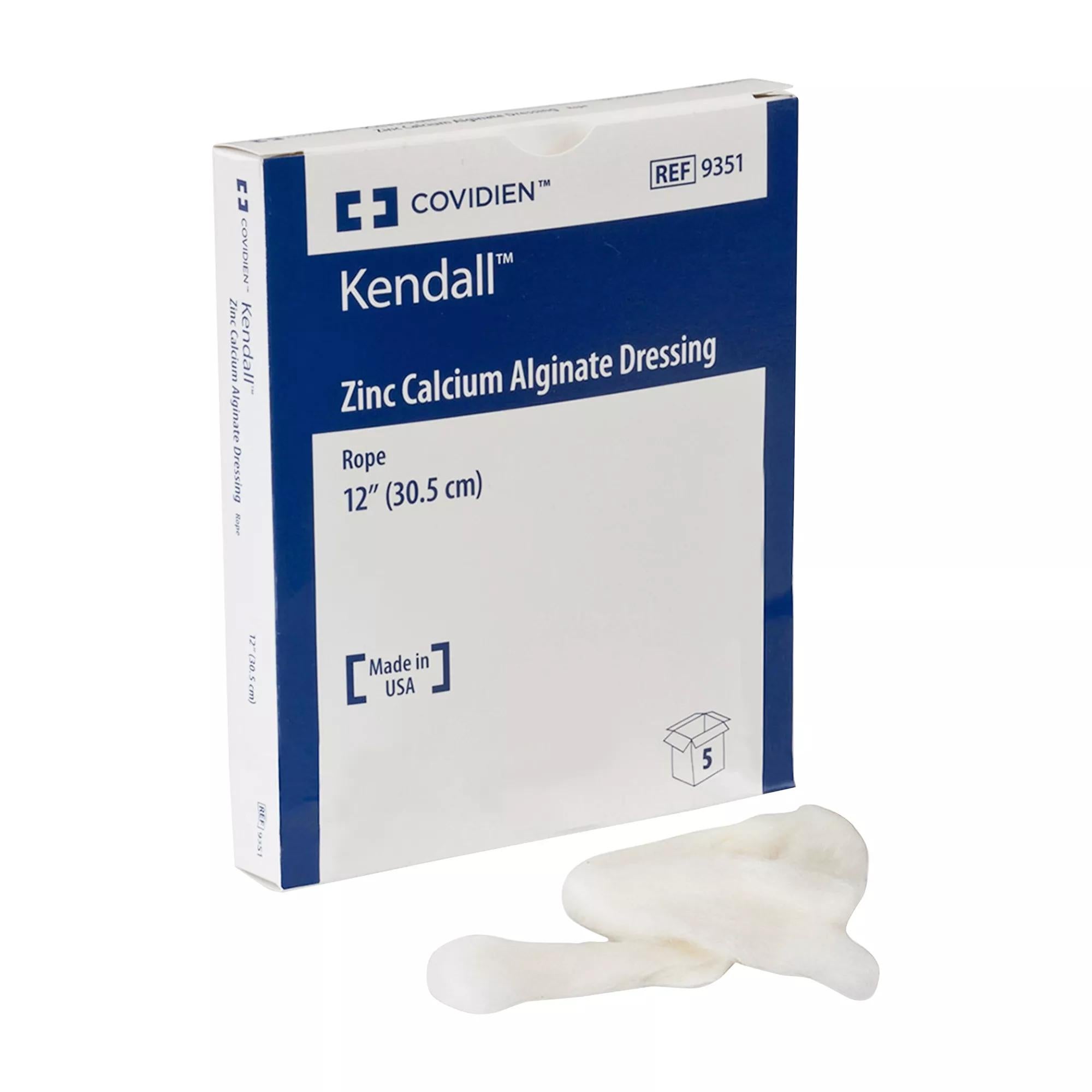 Kendall™ Zinc Calcium Alginate Dressing, 12 inch