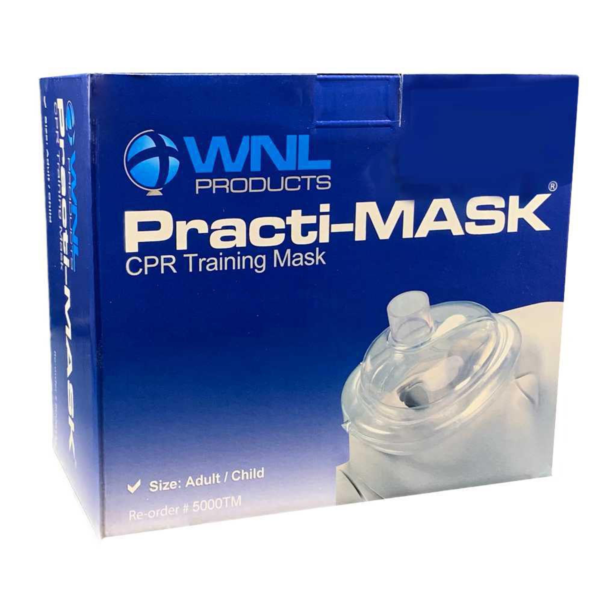 Work N Leisure Products Inc PRACTI-MASK CPR TRAINING MASK 10/BX 10BX/CS
