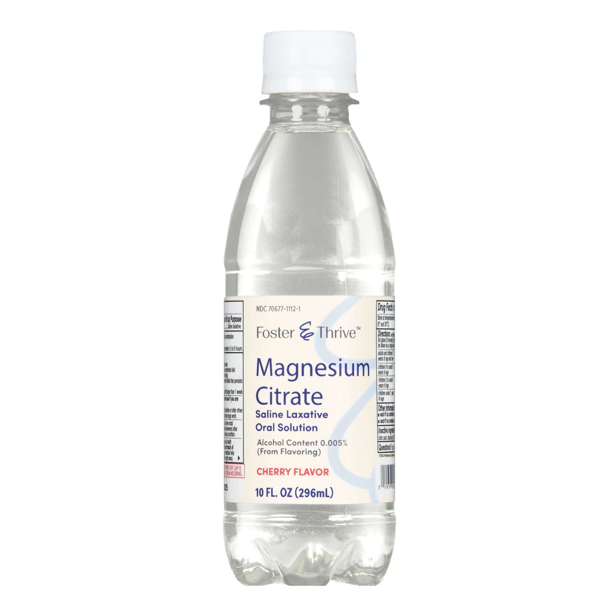 Foster & Thrive™ Magnesium Citrate Saline Laxative Oral Solution Cherry, 10 oz.