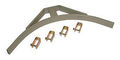Cable Runway Corner Bracket 24 in. W x 1.5 in. H x 24.13 in. L Gray