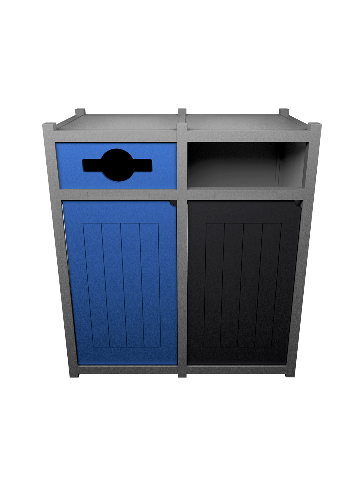 VISION – Double – Unit – Mixed-Full – Grey-Blue-Black