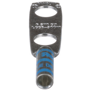 Panduit LCC6-38DW-L Long Barrel Lug With Inspection Window, 2-Hole ...