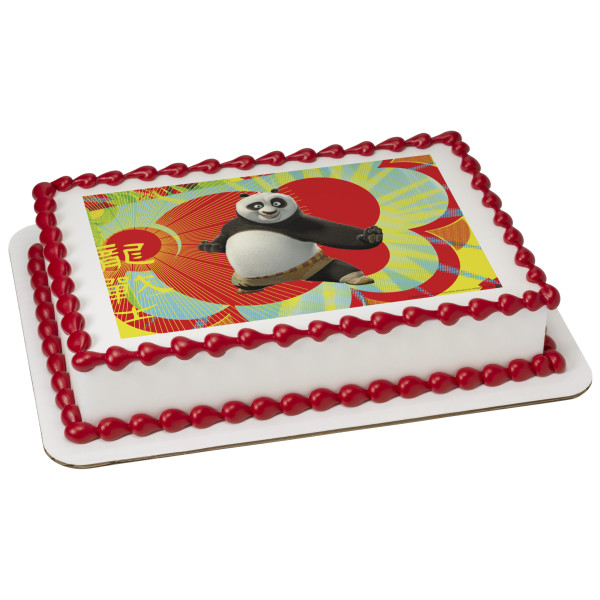 DreamWorks Kung Fu Panda Dragon Warrior  PhotoCake® Edible Image®