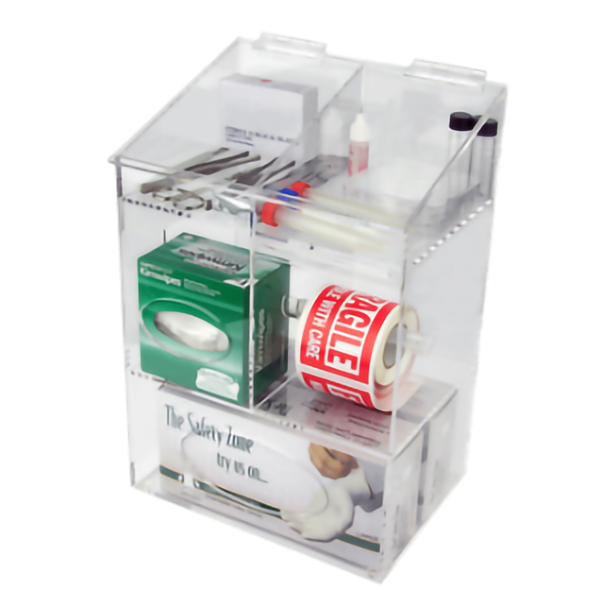 McKesson Clear Acrylic Multipurpose Storage Bin, 11.5 x 7 x 16.5 Inch