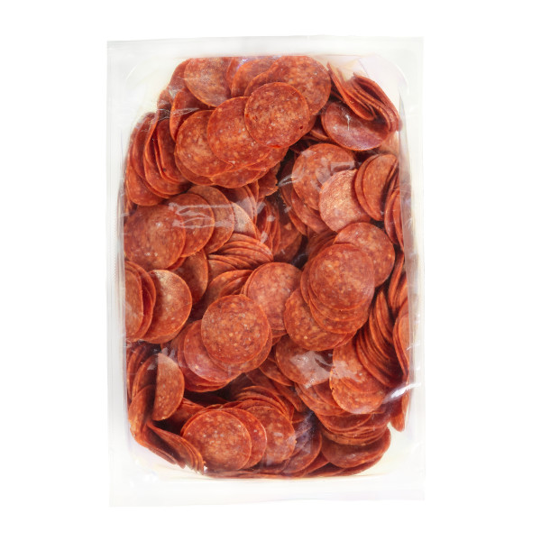 HORMEL(r) THE PERFORMANCE PEPPERONI(r), Bold, 14 slices per oz, 3/3lb . C1CB - Front Center Inner Pack (Hi Res)