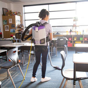 ProTeam, GoFit 3, with Xover Multi-Surface Two-Piece Wand Tool Kit, 14", Backpack Vacuum