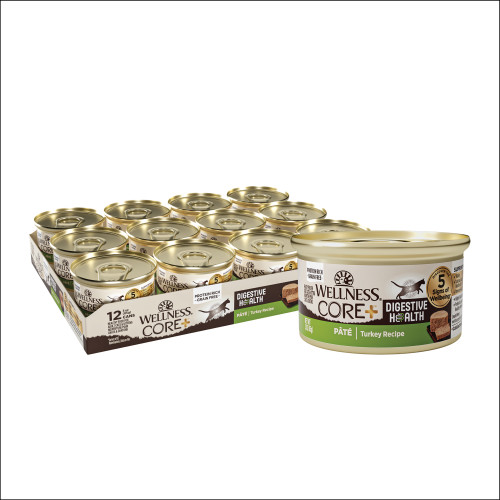 Wellness CORE+ Digestive Health Turkey Front packaging