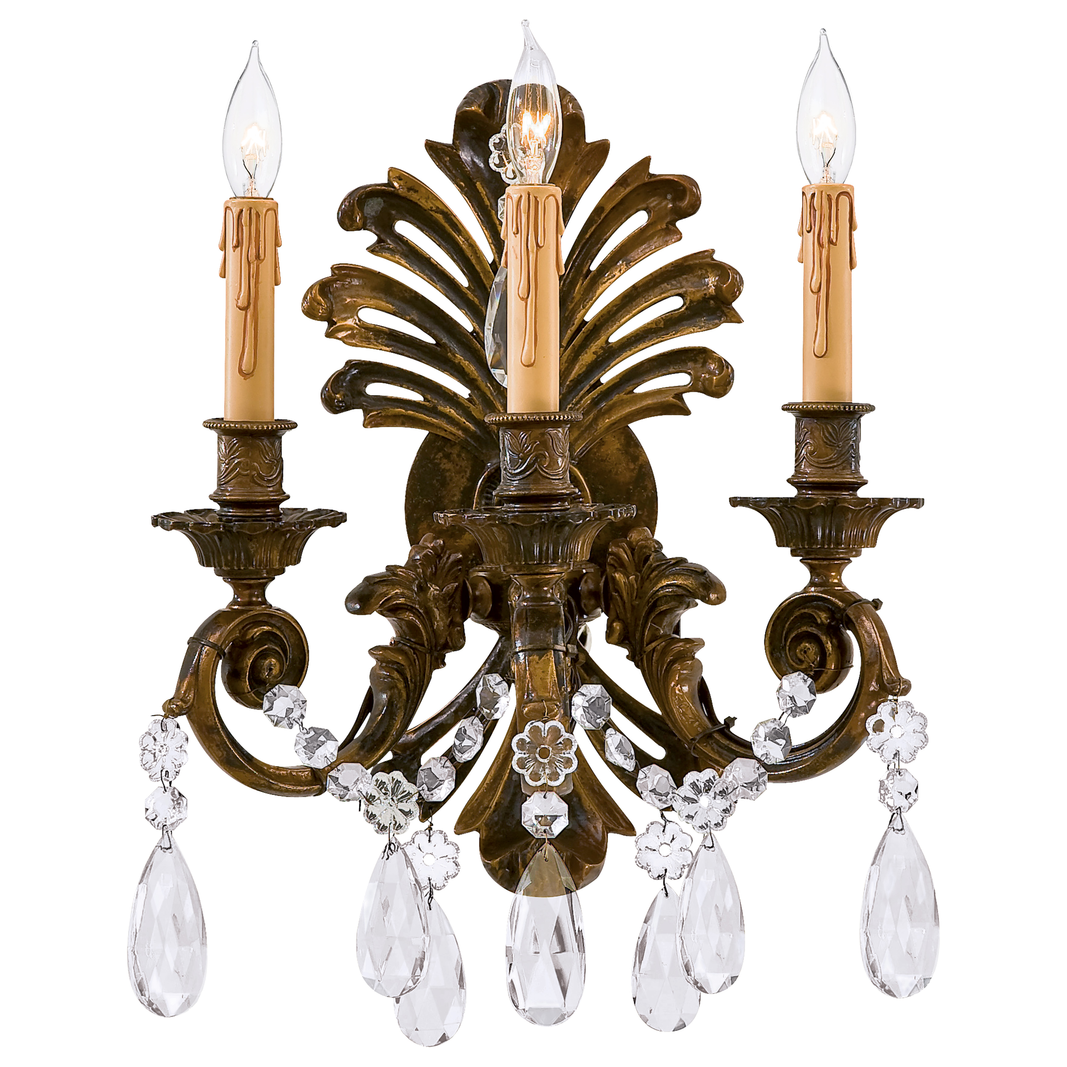 Metropolitan® Family Collection - 3 Light Wall Sconce