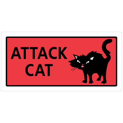 Attack Cat Sign (4.9