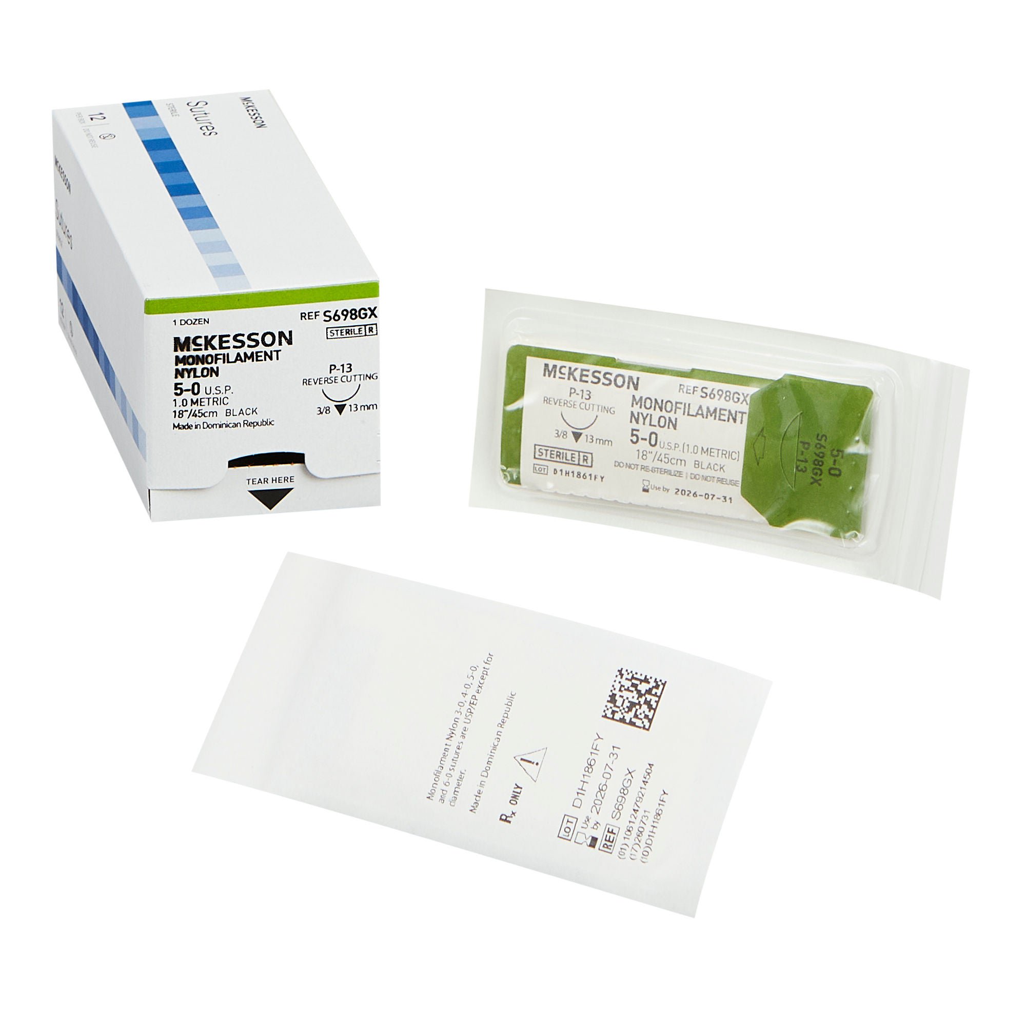 McKesson Suture with P-13 Needle