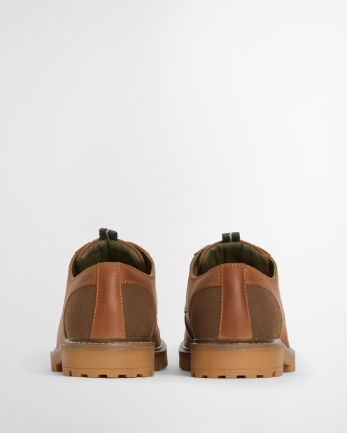 Sandstone Derby Shoes Cognac