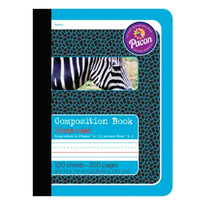 Pacon Primary Composition Book, D'Nealian Grades 1-3 / Zaner-Bloser Grade 2, 1/2