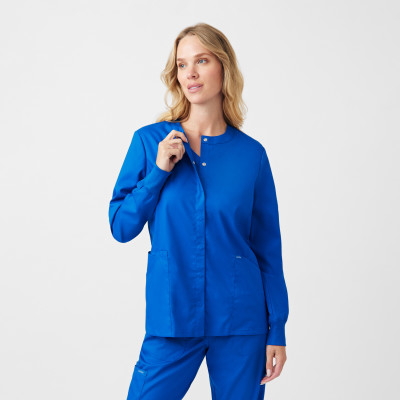 Landau ProFlex Women&#8216;s 3-Pocket Scrub Jacket-Landau