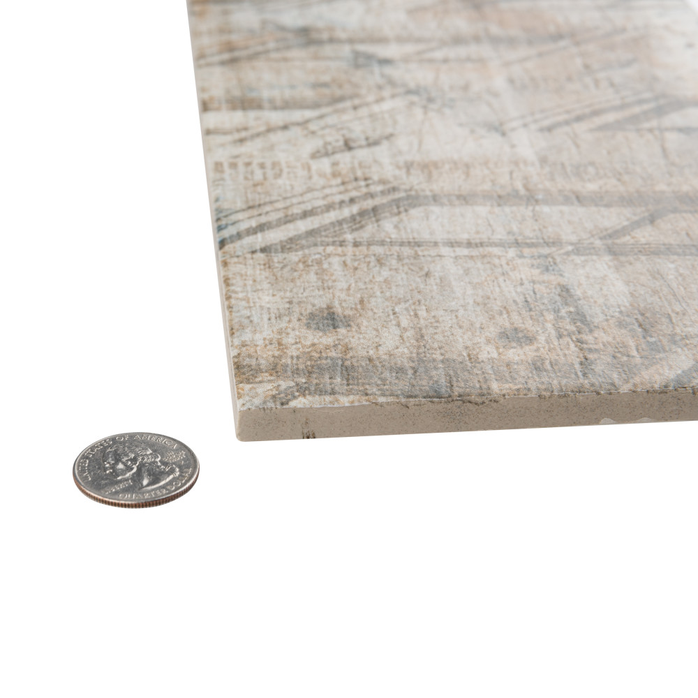 Cava Deco Lar 6 in. x 31-1/2 in. Porcelain Floor and Wall Tile