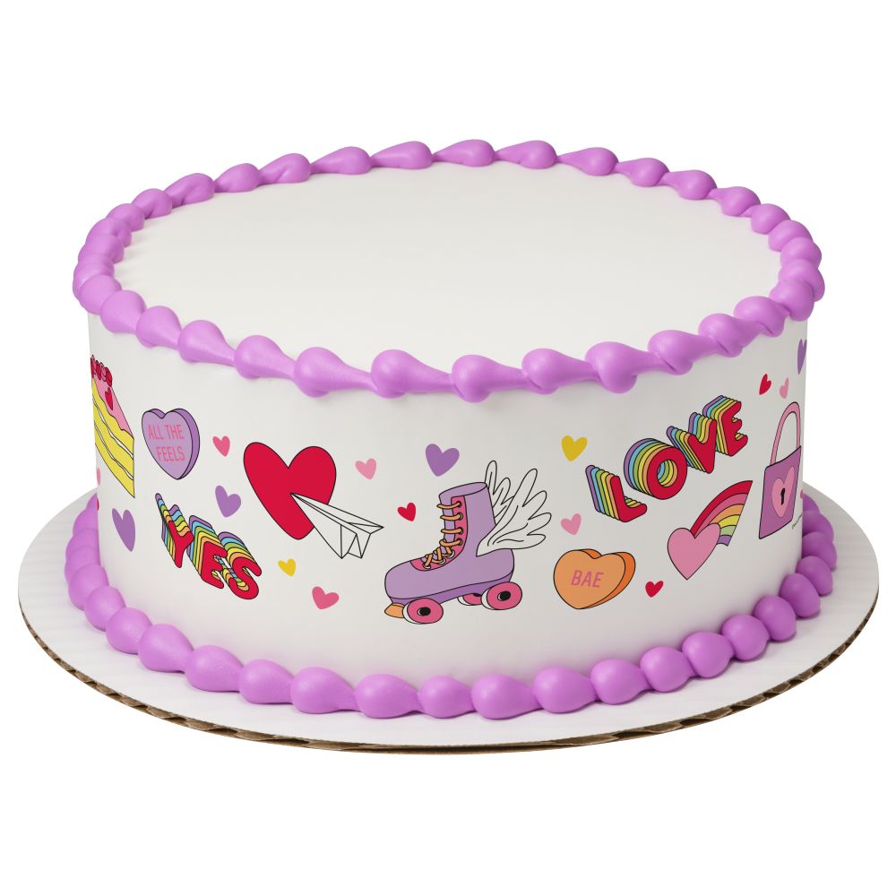Image Cake Trendy Valentine