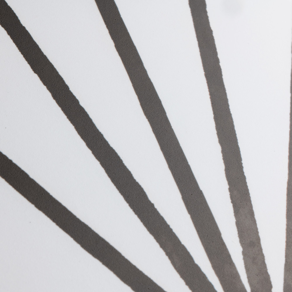 Horizon Dawn Hex Nero 7-3/4 in. x 9 in. Porcelain Floor and Wall Tile