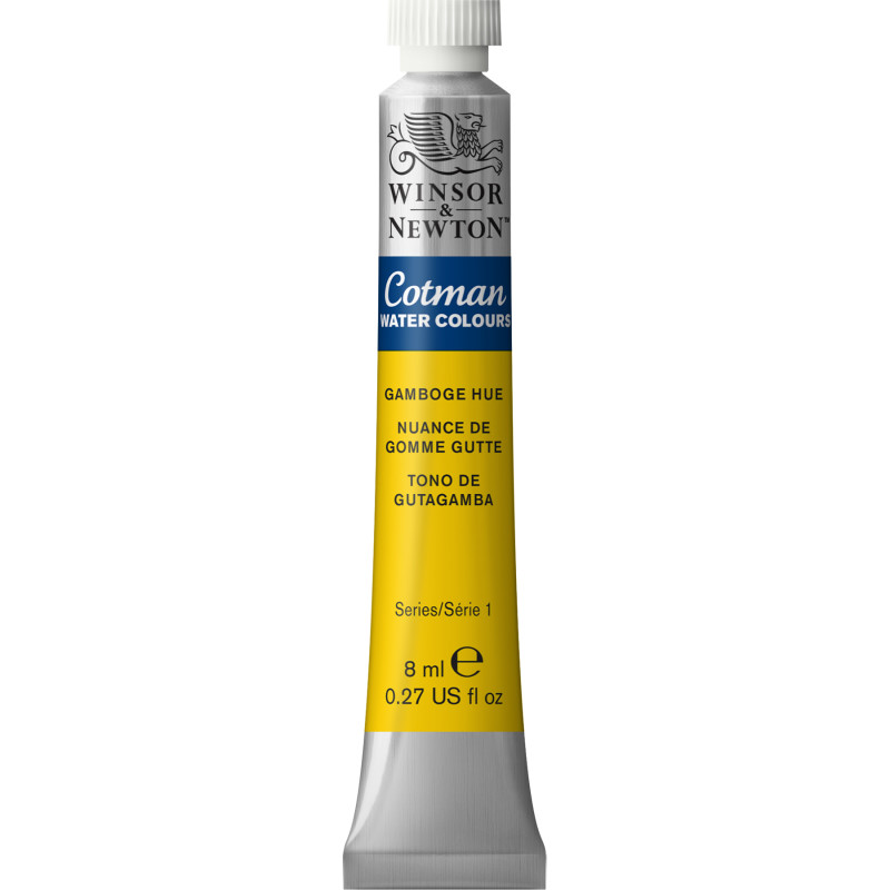 Cotman Watercolor Paint, 8 mL Tube, Gamboge Hue