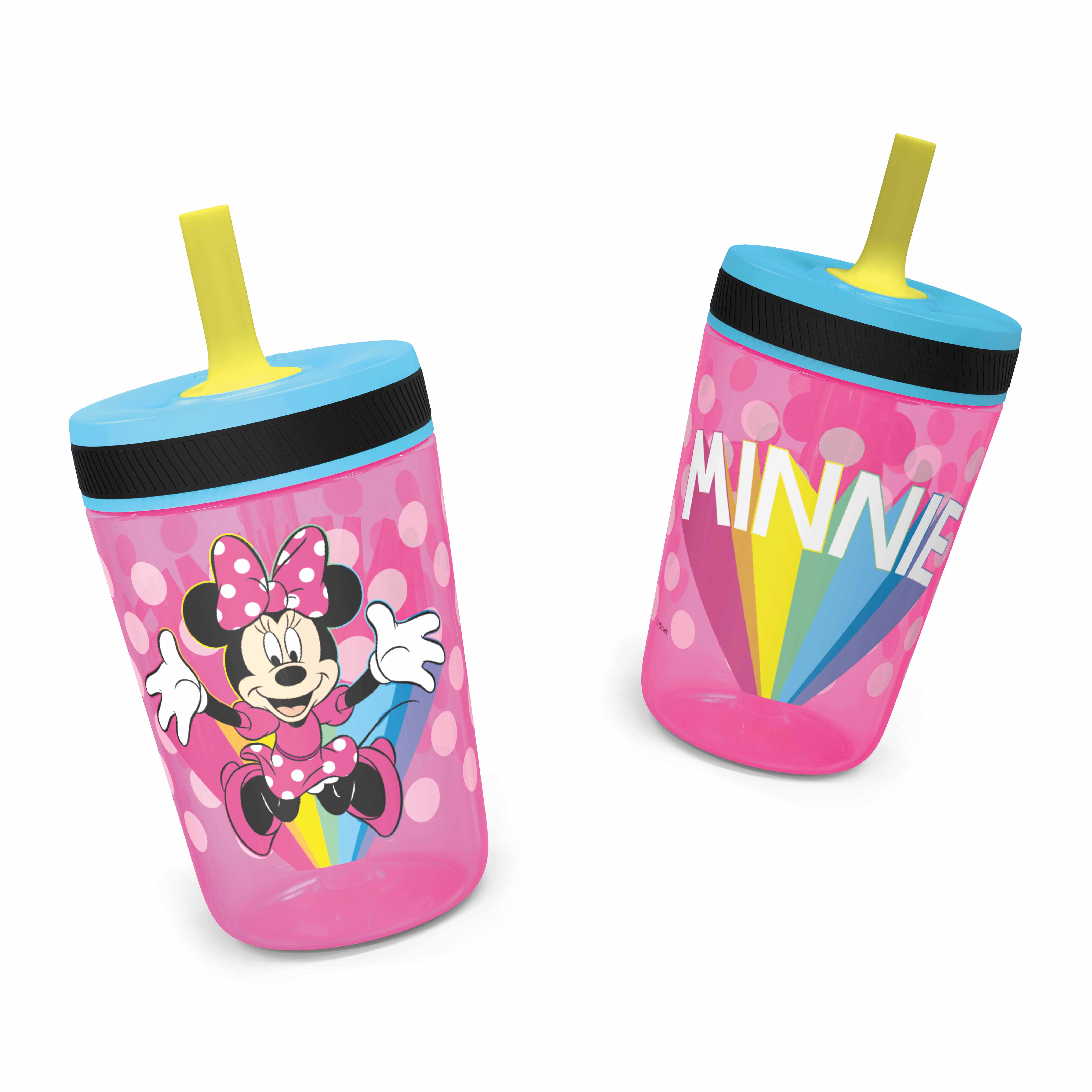 Disney 15 ounce Plastic Tumbler, Minnie Mouse, 2-piece set slideshow image 7 Disney 15 ounce Plastic Tumbler, Minnie Mouse, 2-piece set slideshow image 7