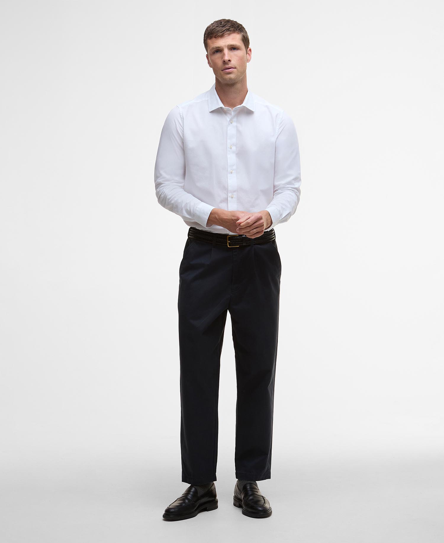 Throckley Oxford Tailored Shirt image number 1