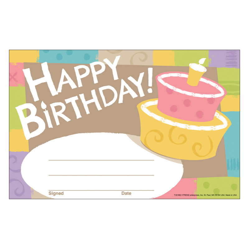Birthday Good to Grow Recognition Awards, 30 Count