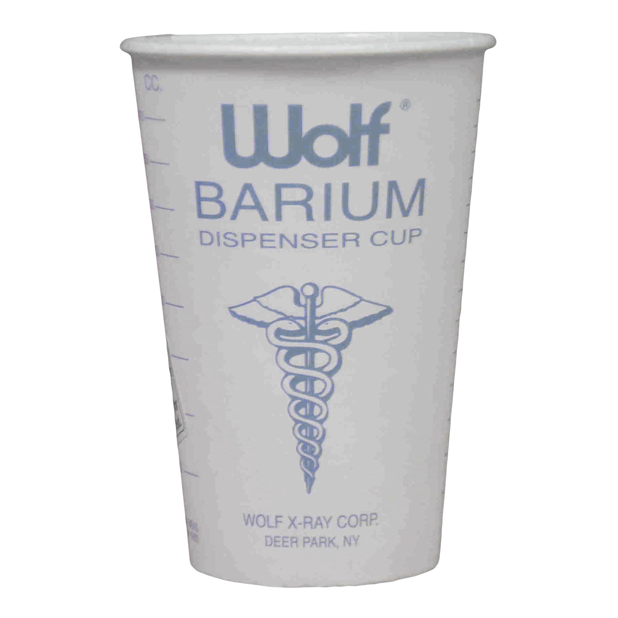 Wolf® Barium Cup, 14-ounce capacity