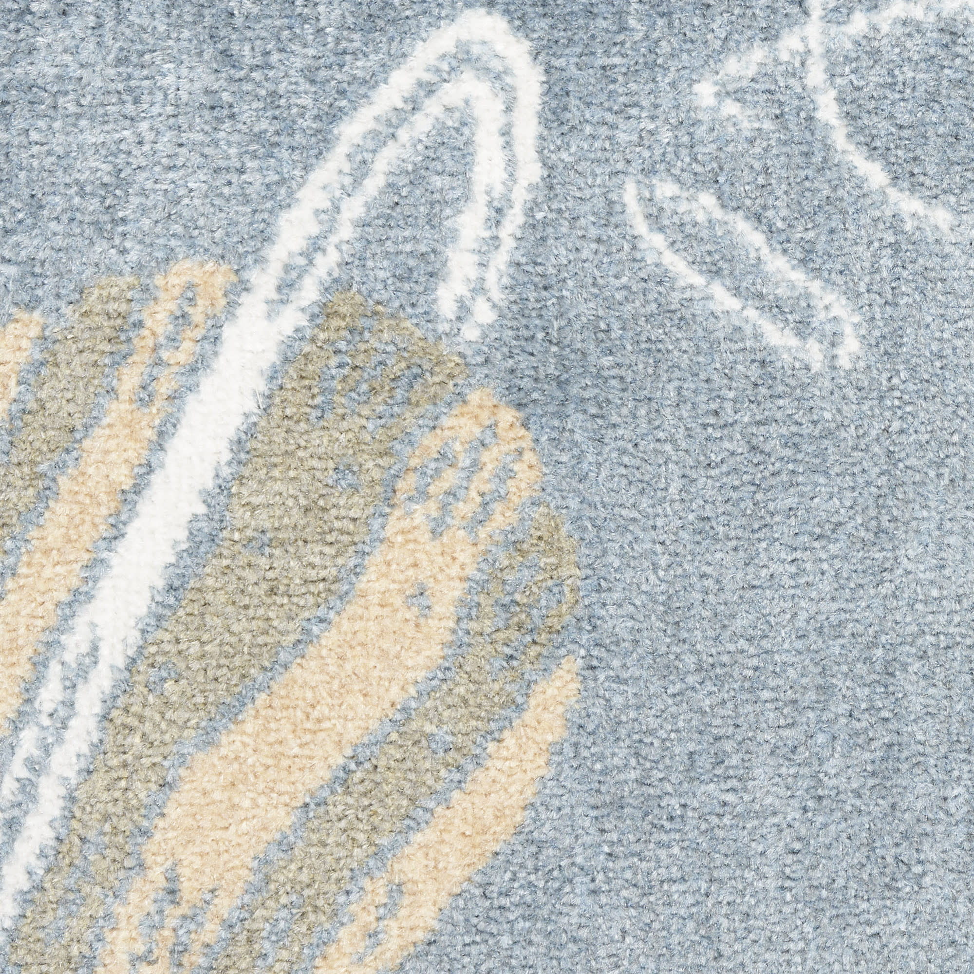 Nourison Astra Machine Washable 4' x 6' Blue Multicolor Kids Indoor Rug