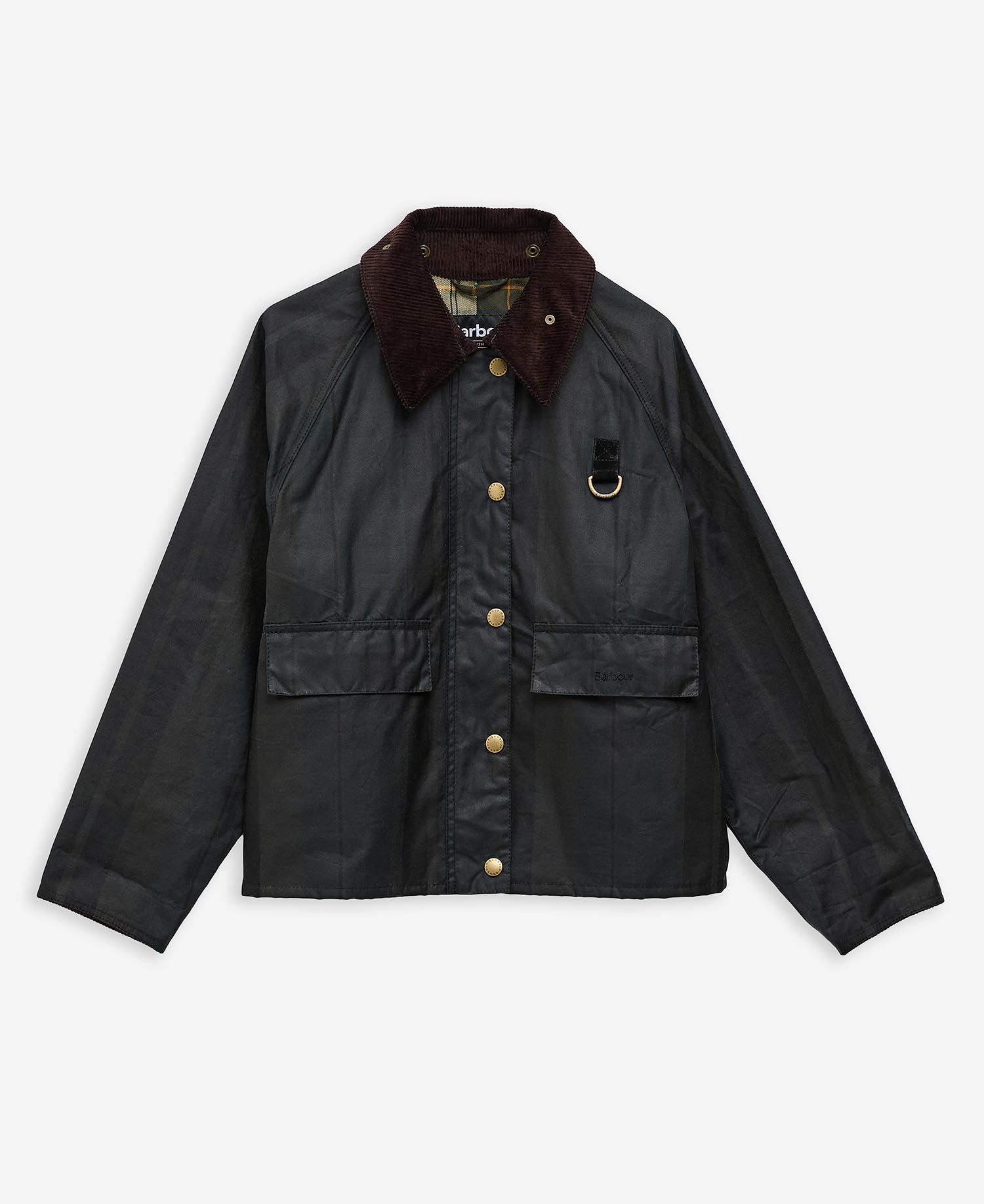 Giacca cerata Spey in tartan Dundee image number 6