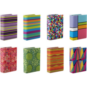 Standard Book Cover, Assorted Prints, Pack of 24