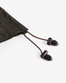 Lightweight Waxed Hood Archive Olive