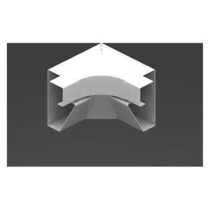 Holocom Raceways Holocom SLC-CT-90I Raceway Fitting, Right Angle, Steel, 90 Degree ...