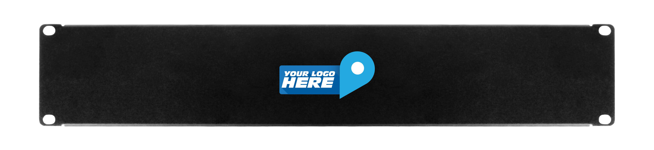 RACK 2UBLANK-S 20 x DTS Printed 2U Rack Faceplates