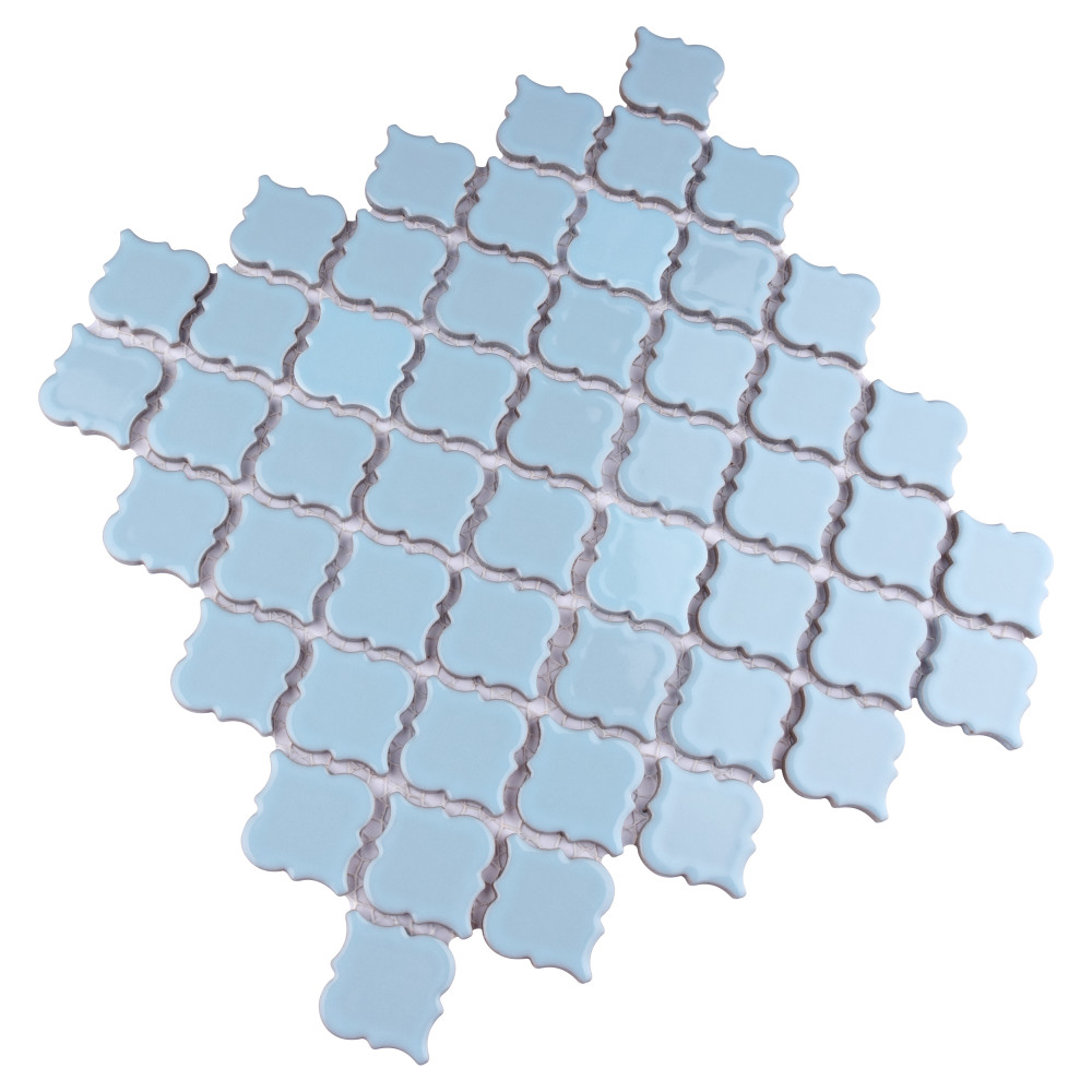 Sample – Hudson Tangier Cashmere Blue Porcelain Mosaic Tile