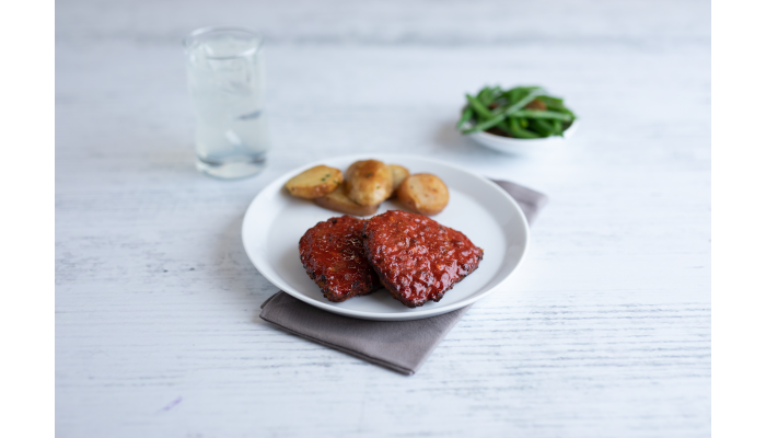 AdvancePierre™ Fully Cooked Beef with Bell Pepper and Spices Meatloaf Slice, 3 oz._image_1