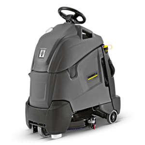 Karcher, Chariot™ 2 iScrub 20 Deluxe + 114 AGM + PAD, 20", Disc, Stand-On Floor Scrubber