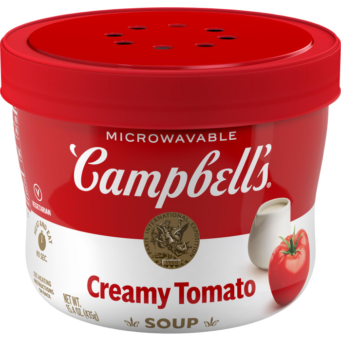 Creamy Tomato Soup Microwavable Bowl