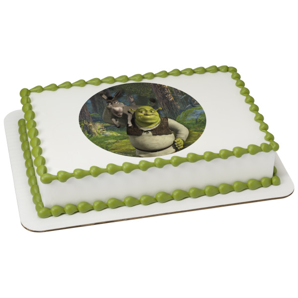 DreamWorks Shrek and Donkey PhotoCake® Edible Image®