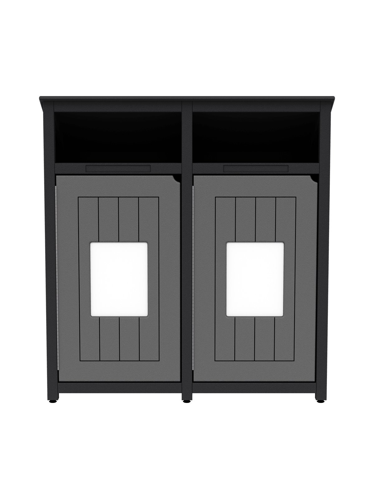 AURA – Double – Unit – Full – Black-Grey