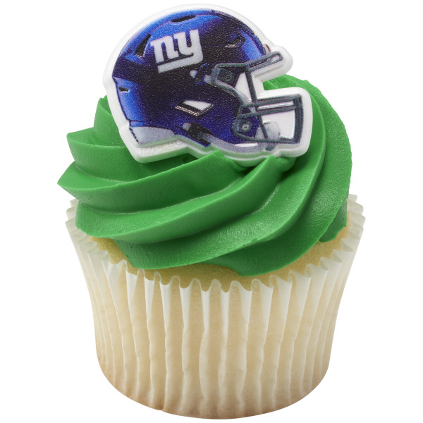 NFL Team Helmet Cupcake Rings