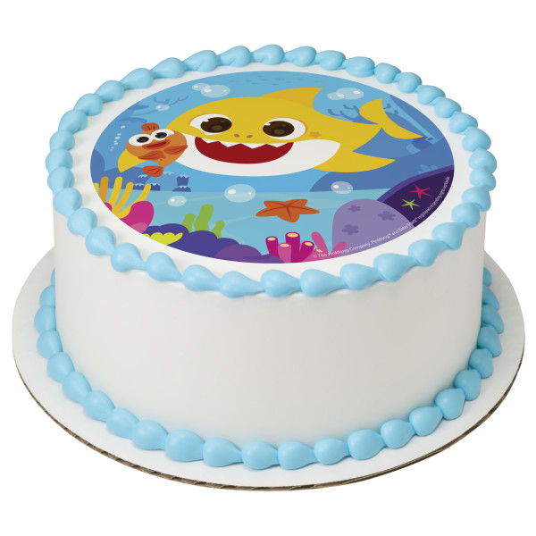 Baby Shark Wild & Free PhotoCake® Edible Image®