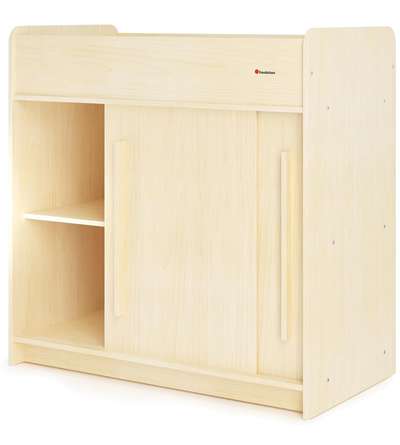 SafeGlide Changing Table with Sliding Doors