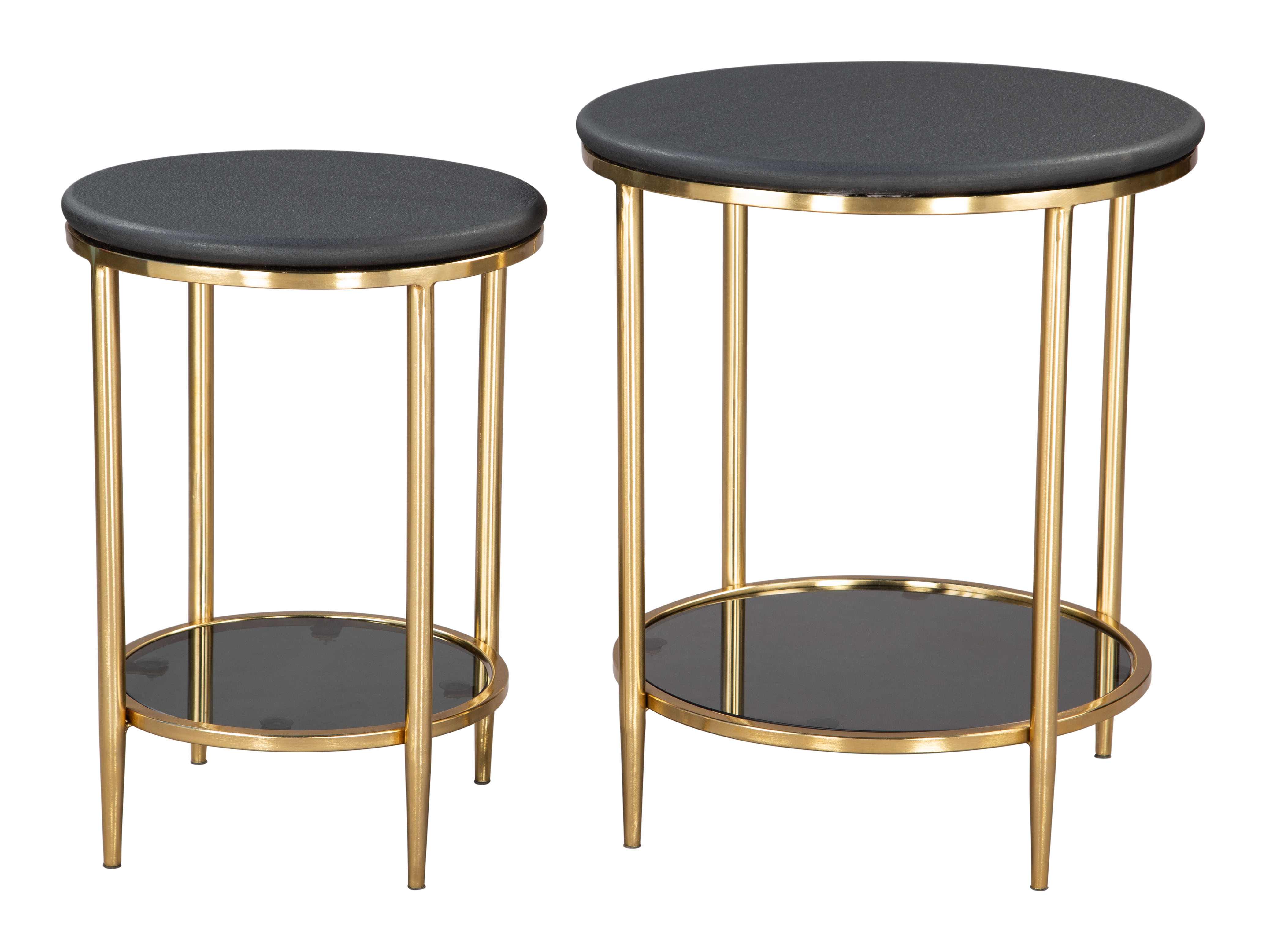 Koper Coffee Table Set (2-Piece) Black product image